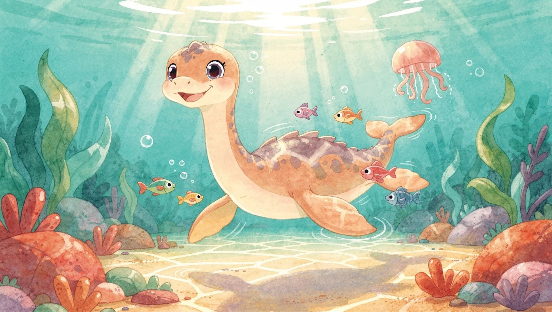 Plesiosaurus – Der Langhals im Meer!