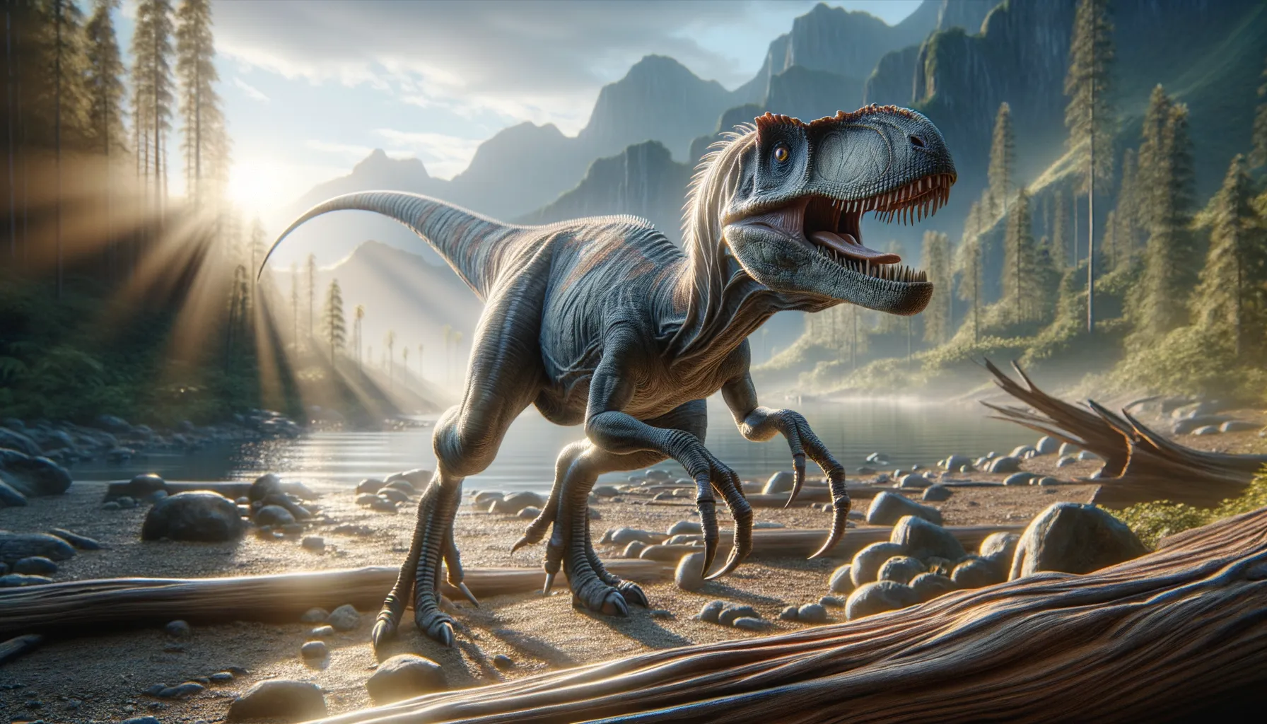 Acheroraptor in its natural habitat