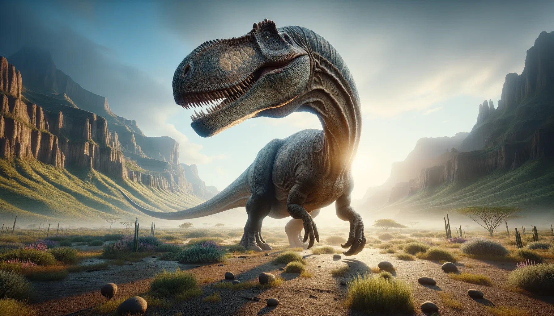 Borealosaurus in its natural habitat