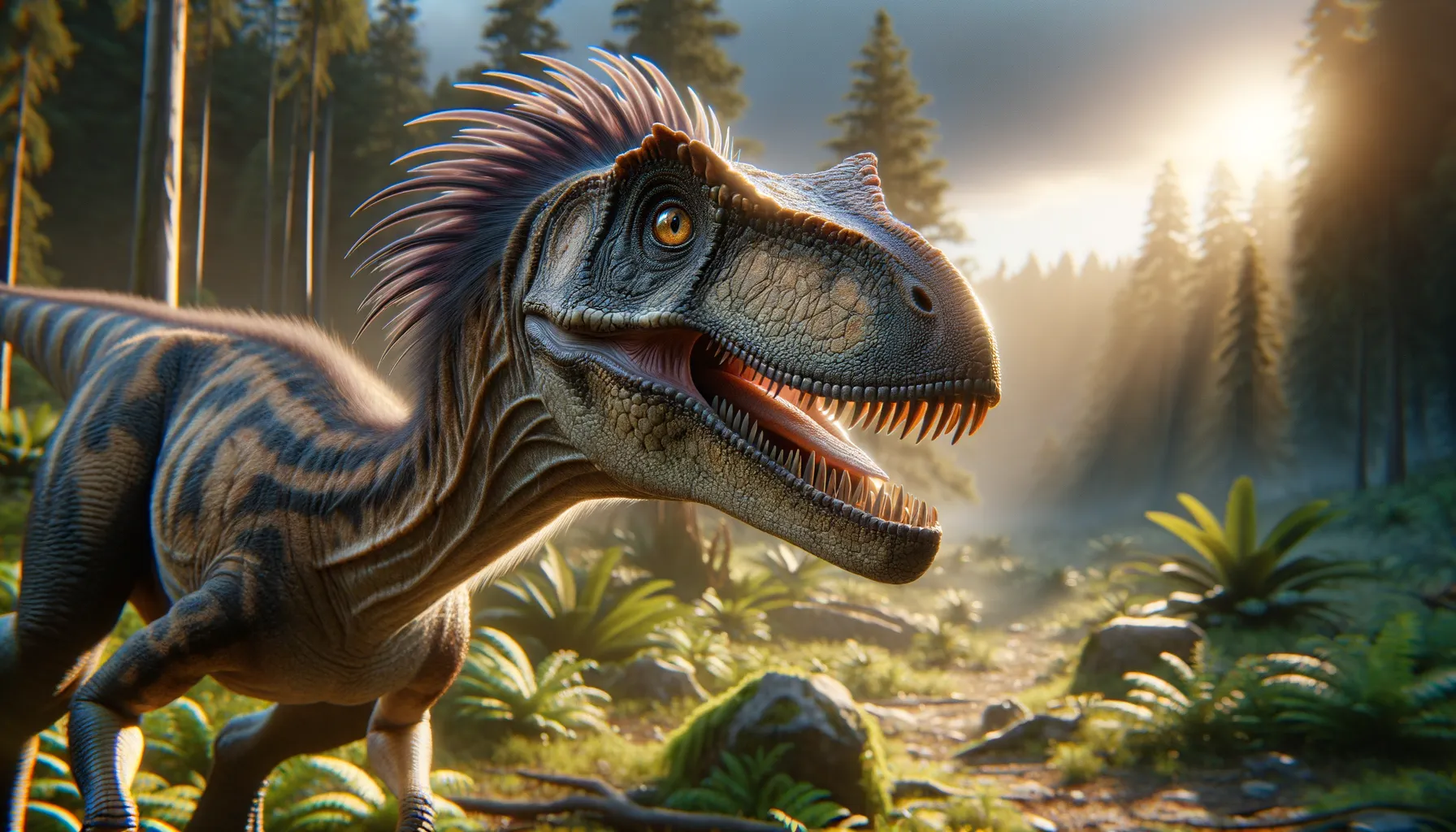 Geminiraptor in its natural habitat
