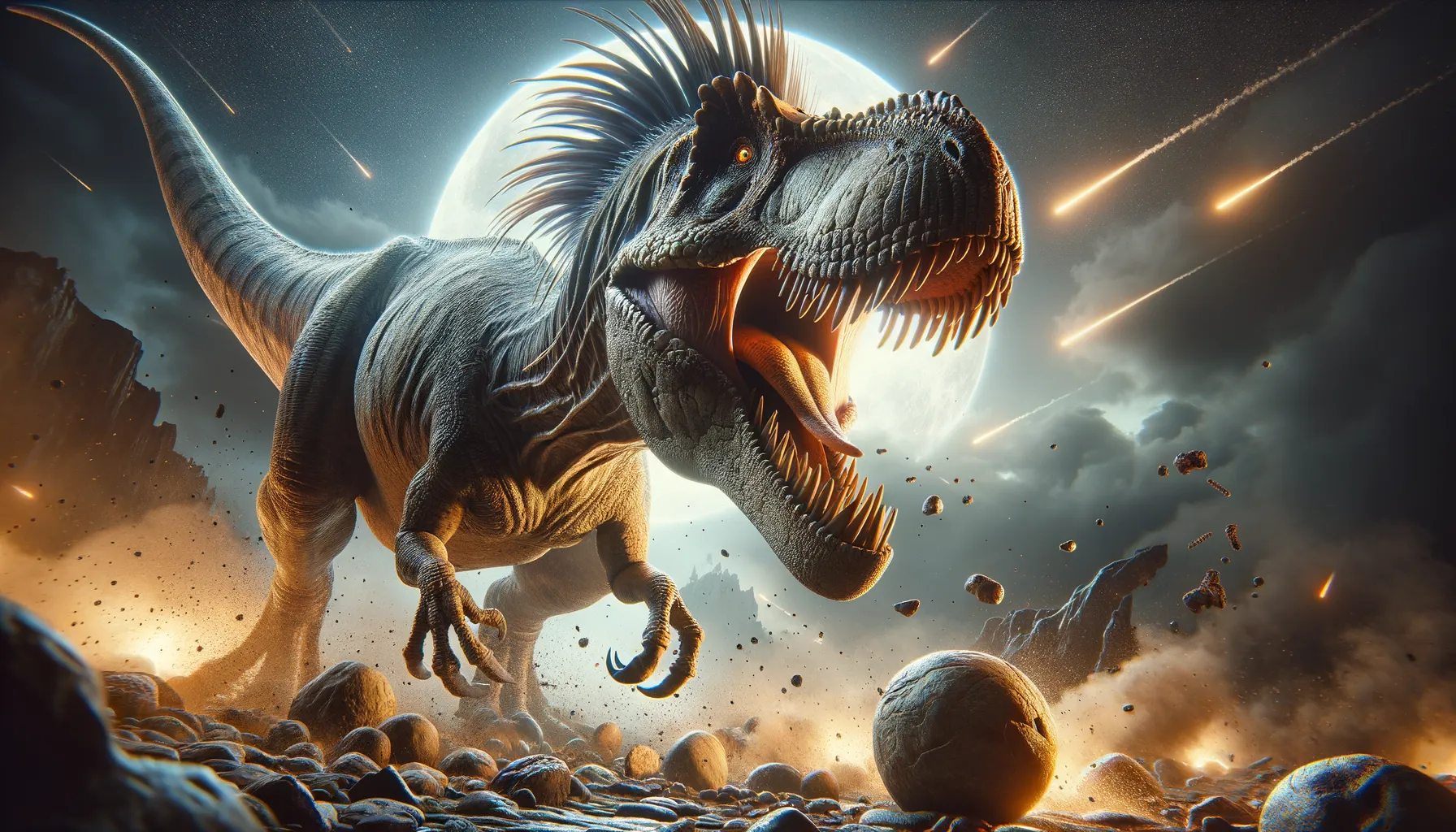 Lythronax in its natural habitat
