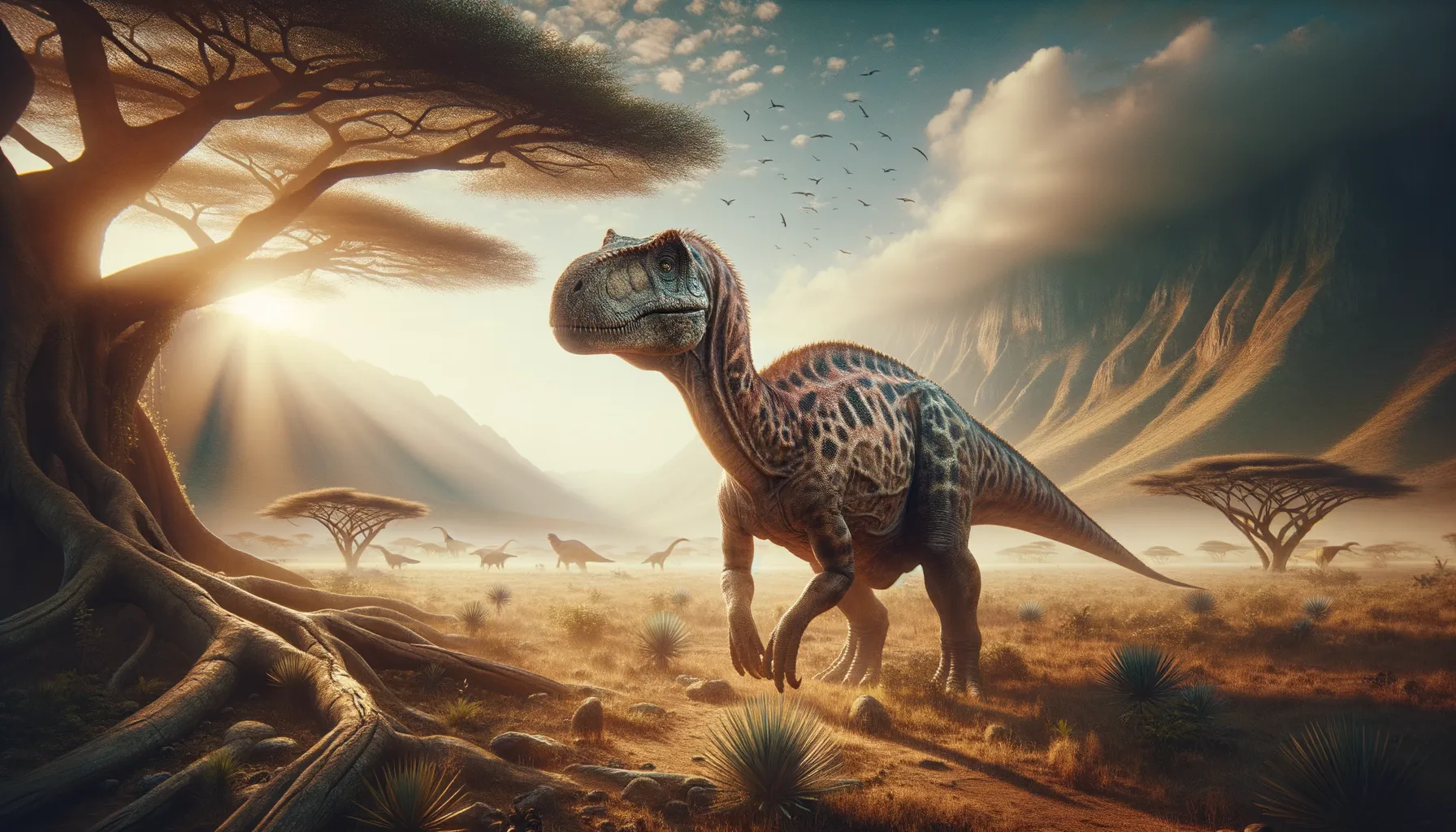 Nyasasaurus in its natural habitat