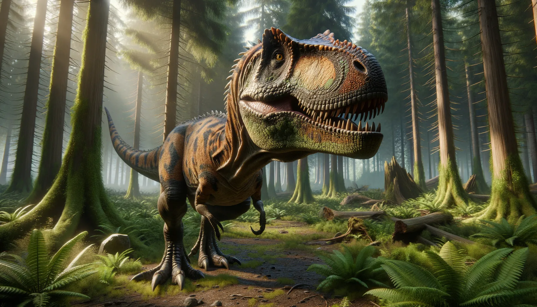 Ojoraptorsaurus in its natural habitat