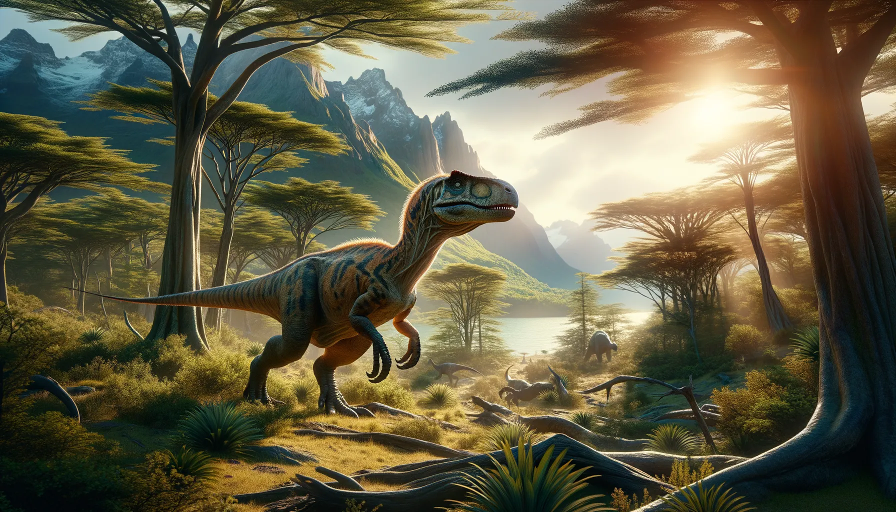 Orkoraptor in its natural habitat