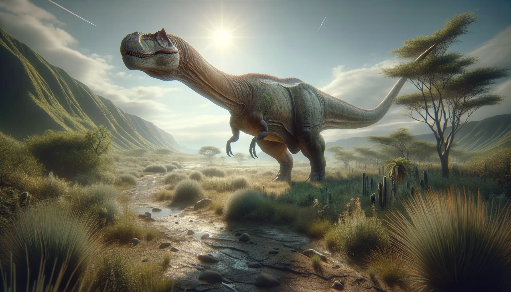 Patagotitan in its natural habitat